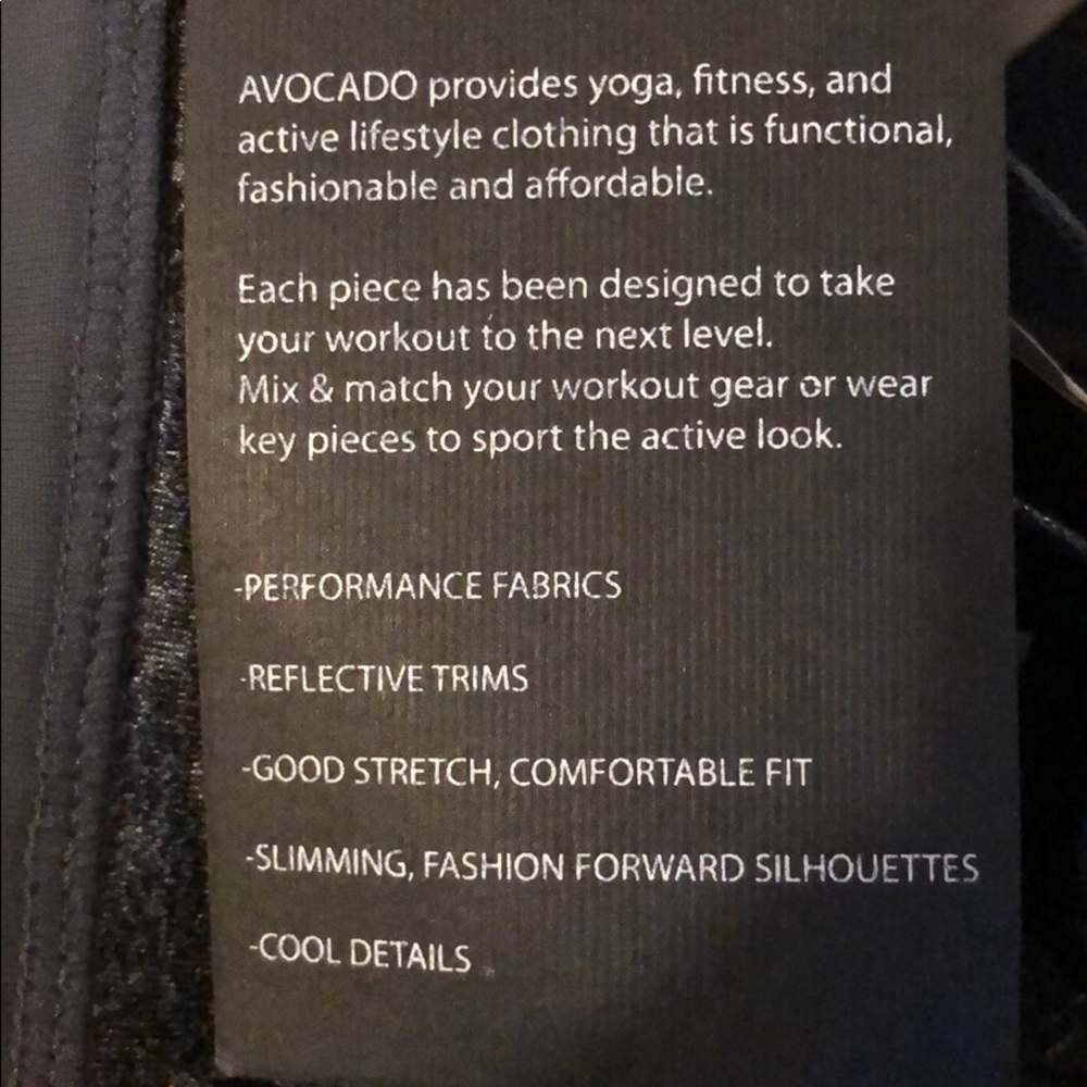 🆕 AVOCADO Athletic Yoga Top - Picture 8 of 8